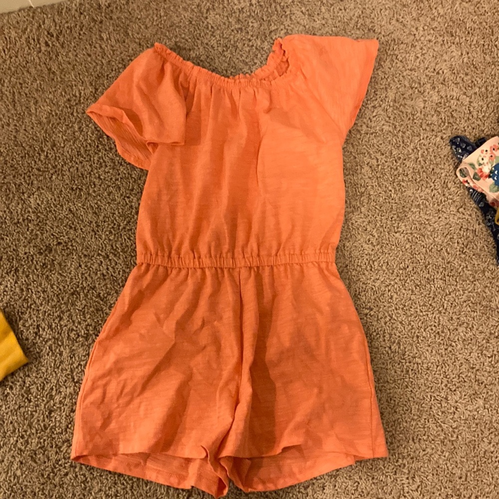 Orange romper